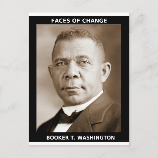 Boek T. Washington Briefkaart (Voorkant)