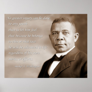 Boek T. Washington Merit Poster