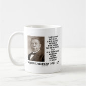 Boek T. Washington Obstacles Overcome geslaagd Koffiemok (Links)