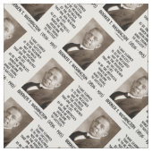 Boek T. Washington Obstacles Overcome geslaagd Stof (Swatch)