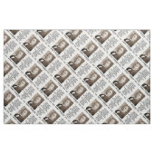 Boek T. Washington Obstacles Overcome geslaagd Stof (Fat Quarter)