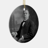 Boek T. Washington Portret van Harris & Ewing Keramisch Ornament (Rechts)