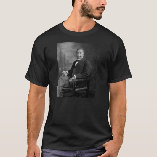 Boek T. Washington Portret van Harris & Ewing T-shirt (Voorkant)