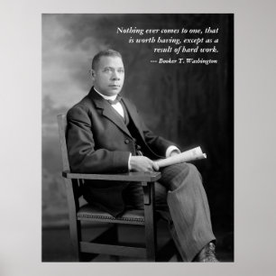 Boek T. Washington Poster