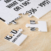 Boek T. Washington World Cares erg klein Legpuzzel (Zijkant)