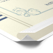 Boek Tafel Zitplaatsen Bruiloft Bibliotheek 8 Tafe Poster (Hoek)