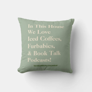 Boek Talk Podcast Worpkussen Kussen