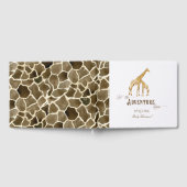 Boek Thema Baby shower Safari Adventure Giraffes (Volledig)