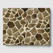 Boek Thema Baby shower Safari Adventure Giraffes (Achterkant)