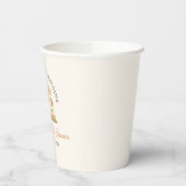 Boek Thema Bruidsfeest - Aquarel Bloemen Papieren Bekers (Links)