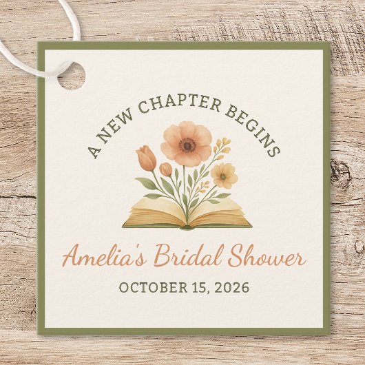 Boek Thema Bruiloftsfeest - Waterverf Bloemen Bedankjes Labels