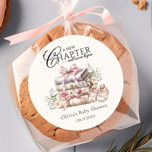 Boek Thema Dank Je Klassieke Ronde Sticker