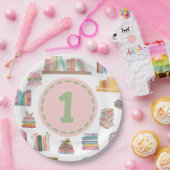 Boek thema Eerste Verjaardag Bord (Feest)