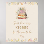 Boek Thema Hoeveel Kussen Vrijgezellenfeest Spel Poster (Voorkant)