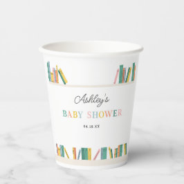 Boek Thema Storybook Baby shower Papieren Bekers