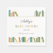 Boek Thema Storybook Baby shower Servet (Voorkant)