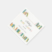 Boek Thema Storybook Baby shower Servet (Hoek)