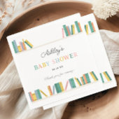 Boek Thema Storybook Baby shower Servet