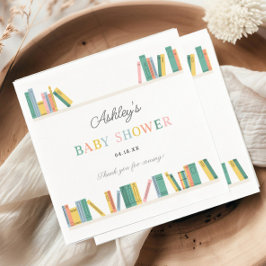 Boek Thema Storybook Baby shower Servet