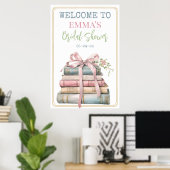 Boek Thema Welkomstbord Poster (Thuiskantoor)