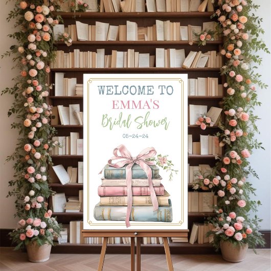 Boek Thema Welkomstbord Poster