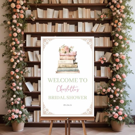 Boek Thema Welkomstbord Poster