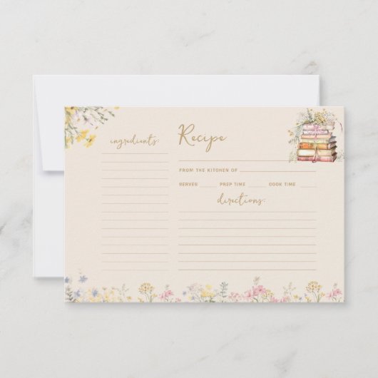 Boek Thema Wildflower Vrijgezellenfeest Recept Kaa (Voorkant)