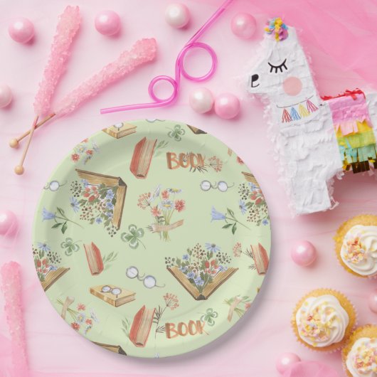 Boek Themapapieren Borden Papieren Bordje (Feest)