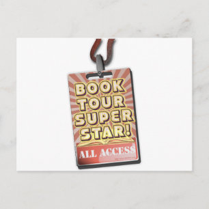 Boek Tour Superstar! Briefkaart