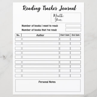 Boek Tracker Planner Lezing Journal Neutraal