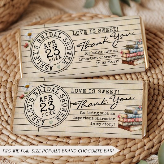 Boek Trouwfeest Chocolade Bar Favor Verpakking