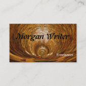 Boek Tunnel Freelance Schrijver, ZSSG Visitekaartje (Voorkant)