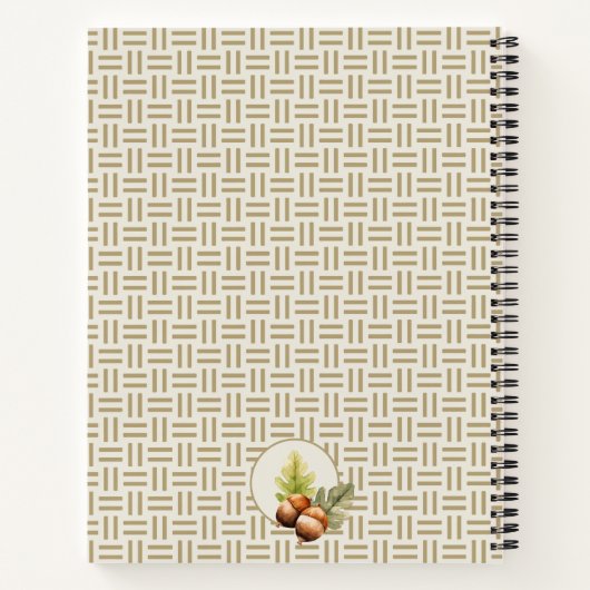 Boek Uil Personal Reading Journal (Achterkant)