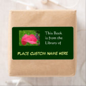 Boek uit de Bibliotheek van Aangepaste Naam Groen Etiket (Insitu)