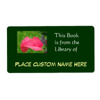 Boek uit de Bibliotheek van Aangepaste Naam Groen