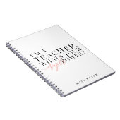 BOEK VAN BELANGRIJKE SCHRIJVEN NOTITIEBOEK (Rechterzijde)