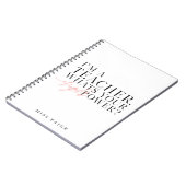 BOEK VAN BELANGRIJKE SCHRIJVEN NOTITIEBOEK (Linkerzijde)