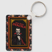Boek van Bram Stoker's Dracula Sleutelhanger (Achterkant)