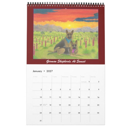 Boek van dagkalender 2013 kalender (Jan 2027)