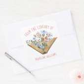 Boek van de Bibliotheek van het Etiket van de Refe (Envelop)
