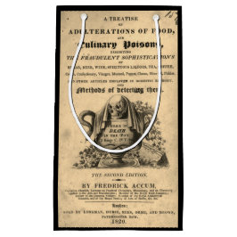 Boek van de culinaire gif van de 1820 antiek sched klein cadeauzakje