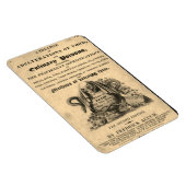 Boek van de culinaire gif van de 1820 antiek sched magneet (Rechterzijde)