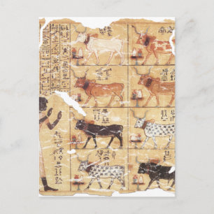 Boek van de Dead-Maiherperi-1479bc Briefkaart