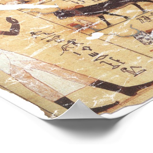 Boek van de Dead-Maiherperi-1479bc Poster (Hoek)