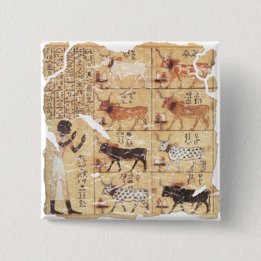 Boek van de Dead-Maiherperi-1479bc Vierkante Button 5,1 Cm (Voorkant)