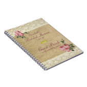 Boek van de Gast van het Vrijgezellenfeest van de Notitieboek (Rechterzijde)