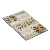 Boek van de gast van het Vrijgezellenfeest van de  Notitieboek (Rechterzijde)