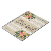 Boek van de gast van het Vrijgezellenfeest van de  Notitieboek (Linkerzijde)