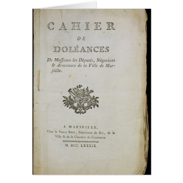 Boek van de klachten (Voorkant)