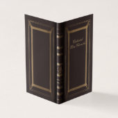 Boek van de liefde details bijsluiter kaart (Buitenkant)